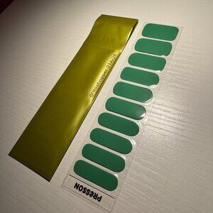 Jelcie Semi Cured Gel Nail Strips - Grasshopper